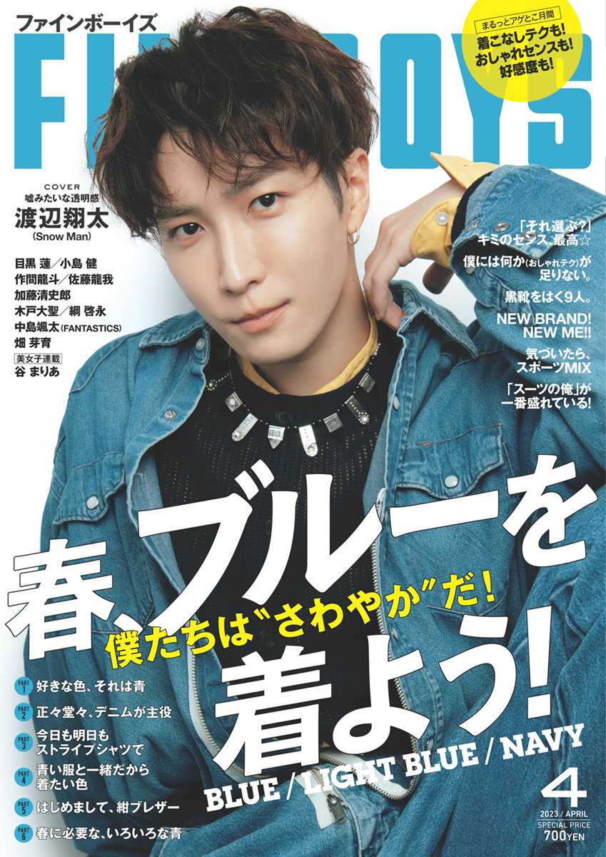 美品 FINEBOYS 2022年4月号 向井康二表紙 zppsu.edu.ph